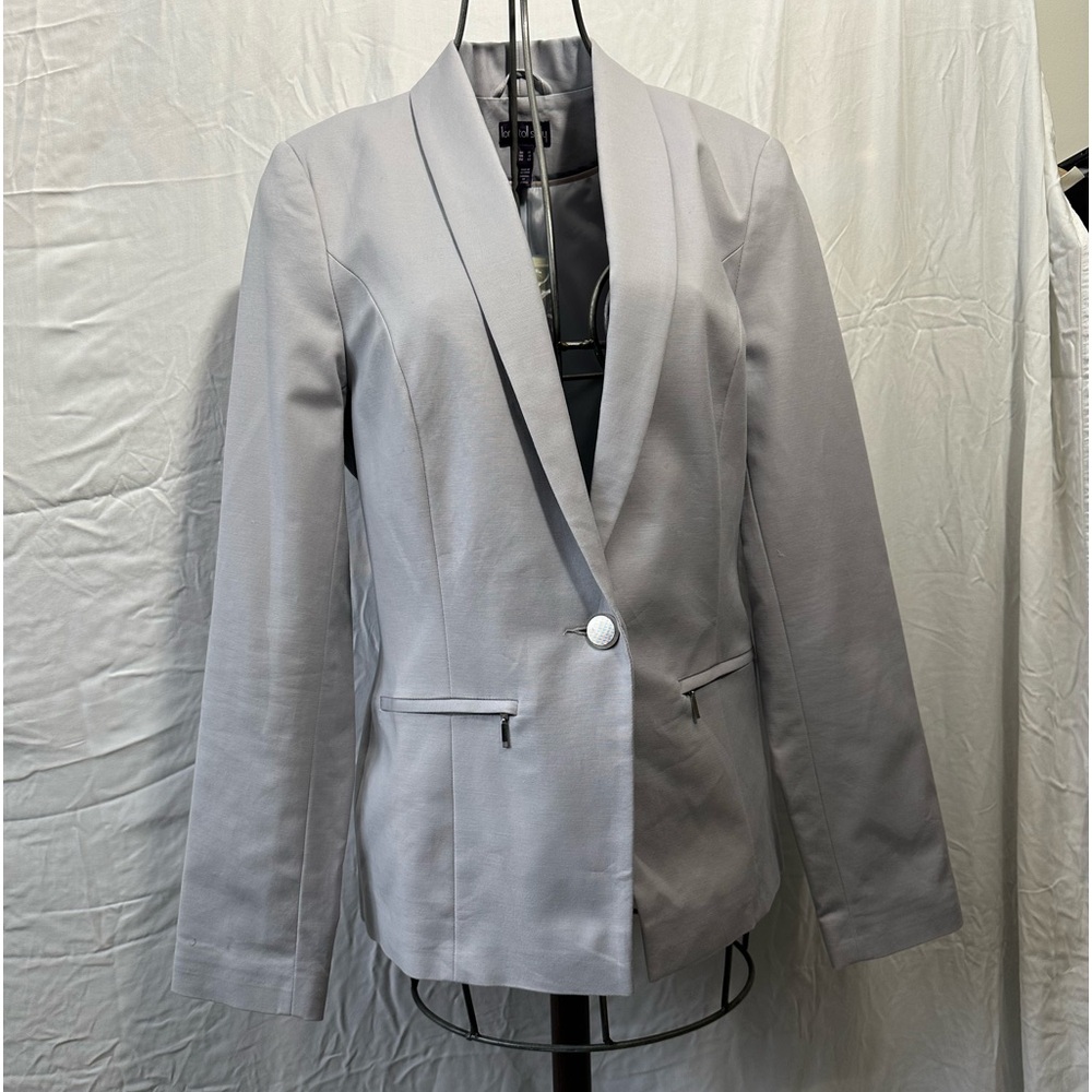 Long Tall Sally Blazer, Silver Gray, size 10